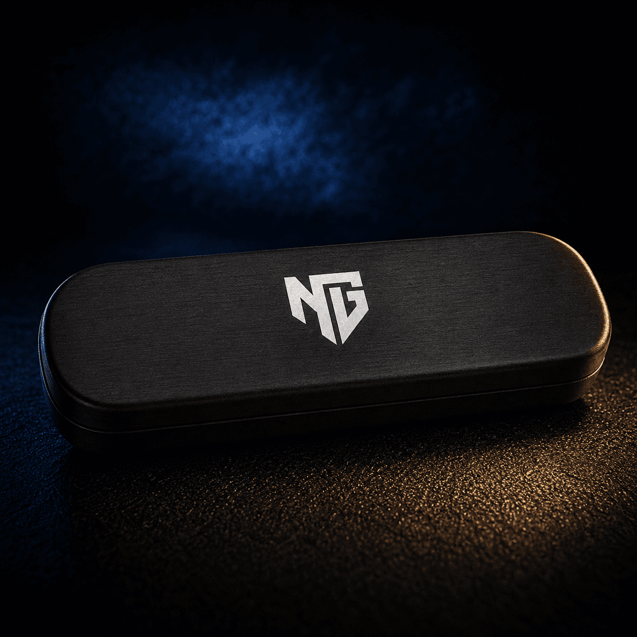 Closed black NG Syndicate injector pen travel case